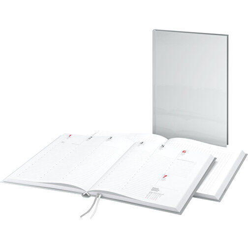Buchkalender Note-Hybrid Bestseller A5, Gloss-individuell , gloss-individuell, Hochweißes Schreibpapier 90 g/m², 21,00cm x 14,80cm (Länge x Breite), Bild 2