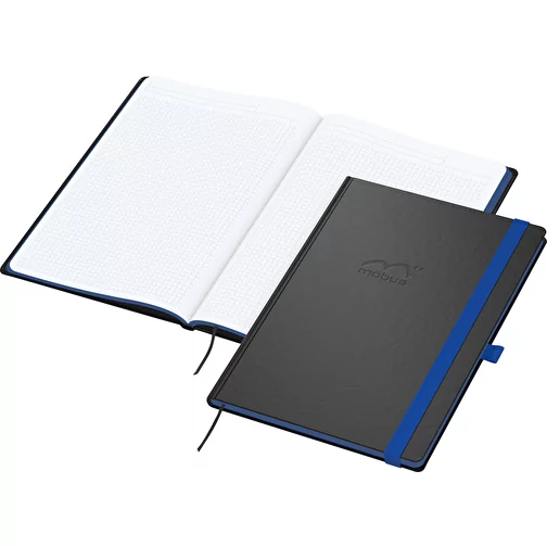 Carnet de notes Color-Book A4 Bestseller, coupe couleur bleu moyen, Image 1