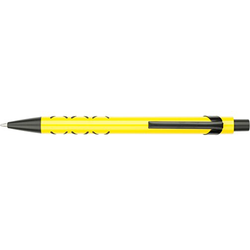 Kugelschreiber Karlstad Bunt , Promo Effects, gelb, Aluminium/Kunststoff, 14,00cm (Länge), Bild 4