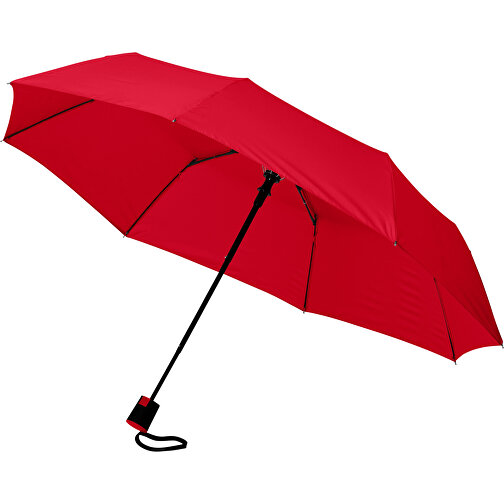 Wali 21' Automatik Kompaktregenschirm , rot, Polyester, 28,00cm (Höhe), Bild 1