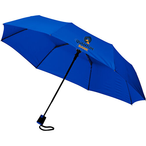 Wali 21' Automatik Kompaktregenschirm , royalblau, Polyester, 28,00cm (Höhe), Bild 2