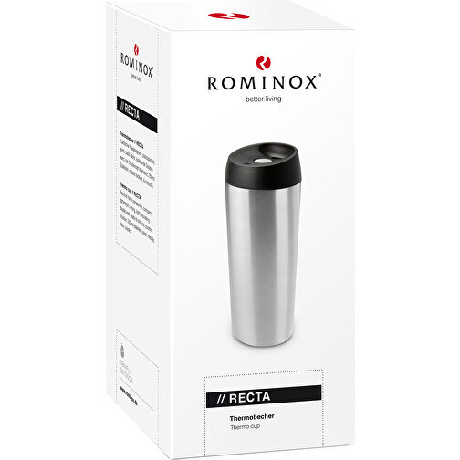 ROMINOX® Taza de vacío // Recta 500 ml - acero inoxidable, Imagen 2