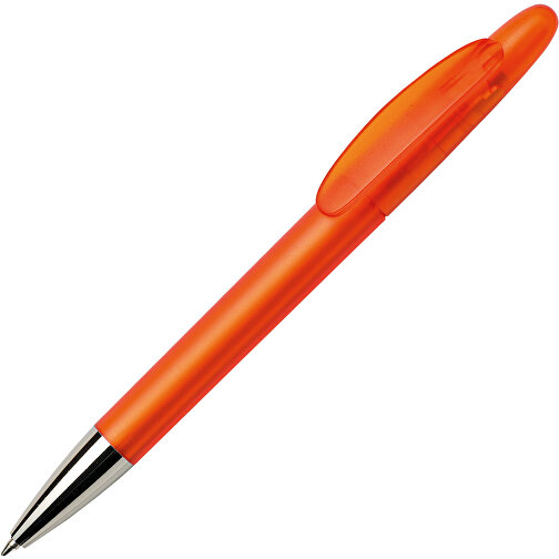 Hudson Kugelschreiber - Biologisch Abbaubar , Green&Good, orange, recycelter Kunststoff, 14,00cm x 1,10cm x 1,10cm (Länge x Höhe x Breite), Bild 2