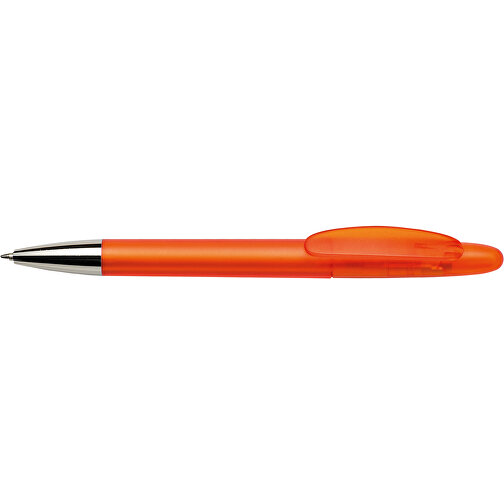 Hudson Kugelschreiber - Biologisch Abbaubar , Green&Good, orange, recycelter Kunststoff, 14,00cm x 1,10cm x 1,10cm (Länge x Höhe x Breite), Bild 3