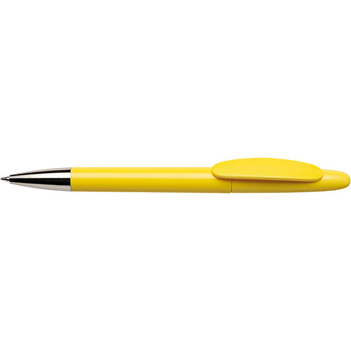 Hudson Kugelschreiber - Recycelt , Green&Good, gelb, biologisch abbaubares Plastik, 14,00cm x 1,10cm x 1,10cm (Länge x Höhe x Breite), Bild 3