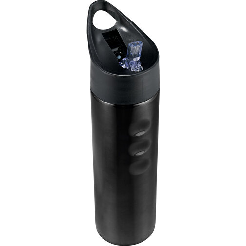 Trixie 750 Ml Edelstahl Sportflasche , schwarz, Edelstahl, 26,50cm (Höhe), Bild 1