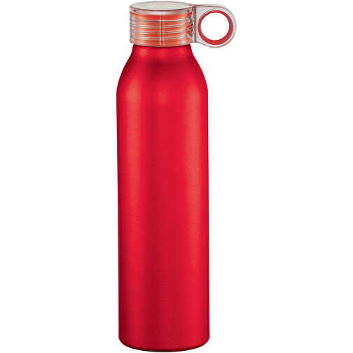 Grom 650 Ml Aluminium Sportflasche , rot, Aluminium, 25,00cm (Höhe), Bild 6