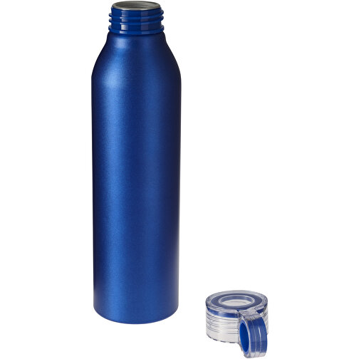 Grom 650 Ml Aluminium Sportflasche , royalblau, Aluminium, 25,00cm (Höhe), Bild 2