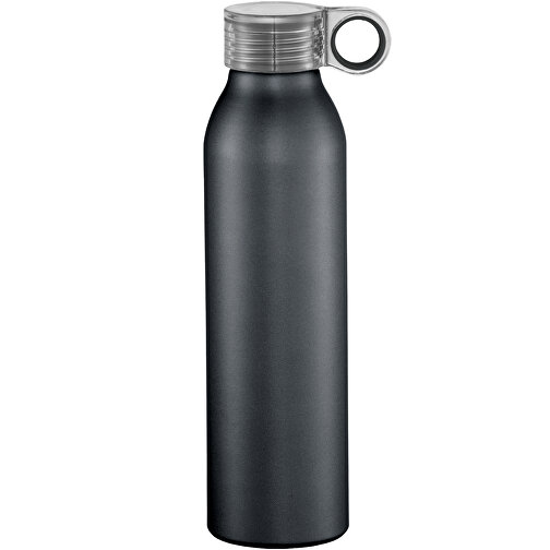Grom 650 Ml Aluminium Sportflasche , schwarz, Aluminium, 25,00cm (Höhe), Bild 5