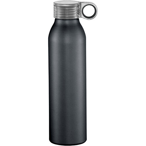 Grom 650 Ml Aluminium Sportflasche , schwarz, Aluminium, 25,00cm (Höhe), Bild 6