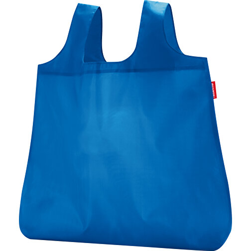 Mini Maxi Shopper Pocket , Reisenthel, hellblau, Obermaterial: hochwertiges recyceltes Polyestergewebe, wasserabweisend, 45,00cm x 7,00cm x 53,50cm (Länge x Höhe x Breite), Bild 1