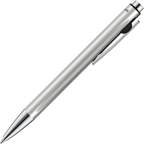 Pelikan Kugelschreiber Snap , Pelikan, silber/silber, Aluminium, 16,00cm x 2,50cm x 2,50cm (Länge x Höhe x Breite), Bild 2