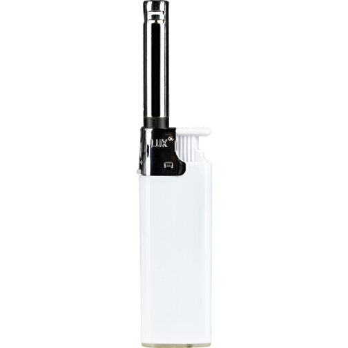 Lux Candle Lite Viva Feuerzeug , weiß, Kunststoff, 12,00cm x 1,20cm x 2,50cm (Länge x Höhe x Breite), Bild 1