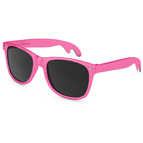 SunShine Cheers Glänzend - UV 400 , Promo Effects, pink glänzend, Rahmen aus Polycarbonat und Glass aus AC, 14,50cm x 4,80cm x 15,00cm (Länge x Höhe x Breite), Bild 1