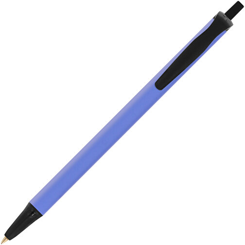 BIC® Clic Stic Kugelschreiber , BiC, blau/schwarz, Kunststoff, 14,00cm x 1,20cm (Länge x Breite), Bild 2