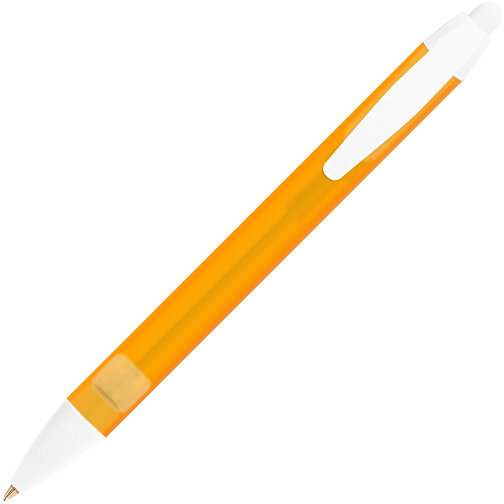 BIC® Wide Body™ Kugelschreiber , BiC, gefr. orange/weiß, Kunststoff, 14,20cm x 1,50cm (Länge x Breite), Bild 2