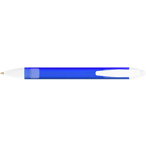 BIC® Wide Body™ Kugelschreiber , BiC, gefr. dunkelblau/weiß, Kunststoff, 14,20cm x 1,50cm (Länge x Breite), Bild 3