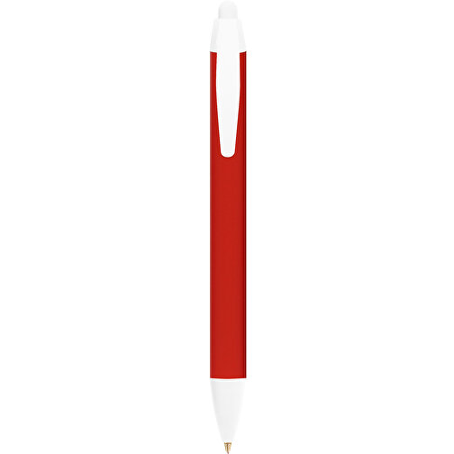 BIC® Wide Body™ Kugelschreiber , BiC, rot/weiss, Kunststoff, 14,20cm x 1,50cm (Länge x Breite), Bild 1