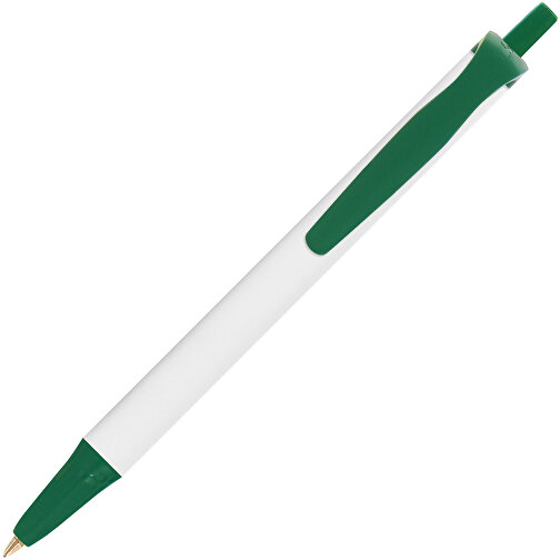 BIC® Clic Stic Mini Digital Kugelschreiber , BiC, weiss/grün, Kunststoff, 11,20cm x 1,20cm (Länge x Breite), Bild 2