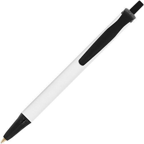 BIC® Clic Stic Mini Digital Kugelschreiber , BiC, weiß/schwarz, Kunststoff, 11,20cm x 1,20cm (Länge x Breite), Bild 2