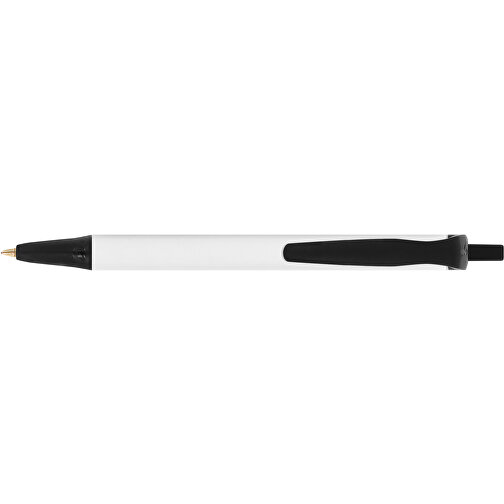 BIC® Clic Stic Mini Digital Kugelschreiber , BiC, weiß/schwarz, Kunststoff, 11,20cm x 1,20cm (Länge x Breite), Bild 3