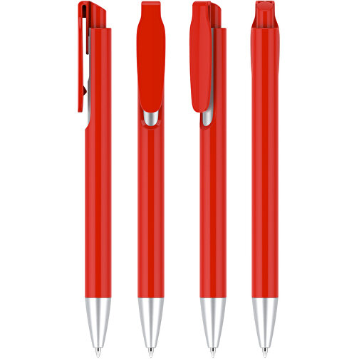Kugelschreiber – Fanny , Promo Effects, red, Kunststoff, 14,00cm x 1,10cm (Länge x Breite), Bild 7