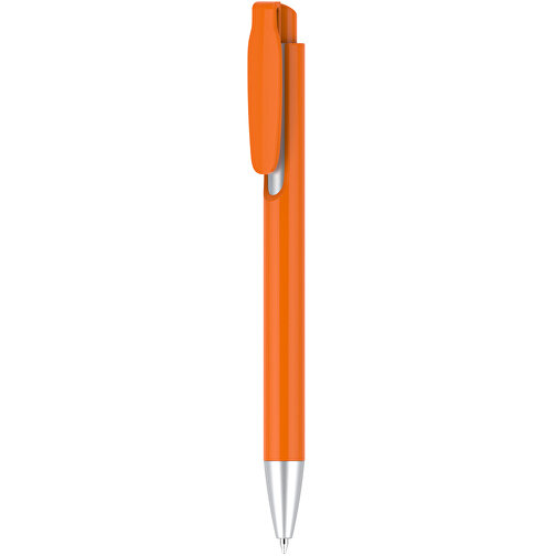 Kugelschreiber – Fanny , Promo Effects, orange, Kunststoff, 14,00cm x 1,10cm (Länge x Breite), Bild 1