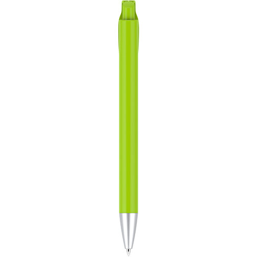 Kugelschreiber – Fanny , Promo Effects, grün, Kunststoff, 14,00cm x 1,10cm (Länge x Breite), Bild 3