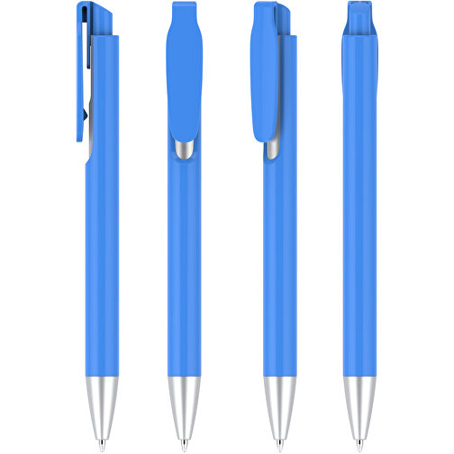 Kugelschreiber – Fanny , Promo Effects, blau, Kunststoff, 14,00cm x 1,10cm (Länge x Breite), Bild 7