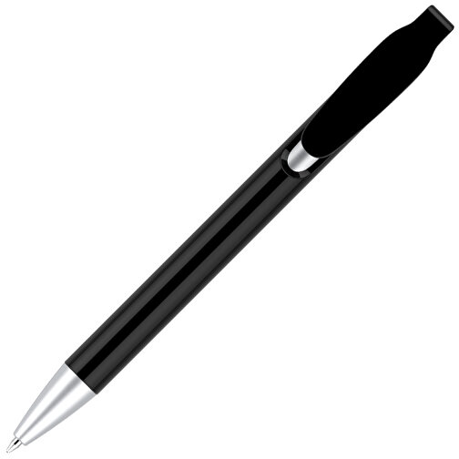 Kugelschreiber – Fanny , Promo Effects, schwarz, Kunststoff, 14,00cm x 1,10cm (Länge x Breite), Bild 5