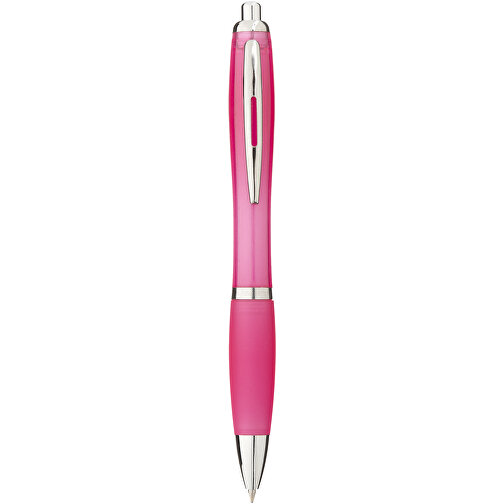 Nash Kugelschreiber Mit Farbigem Schaft Und Griff , rosa, ABS Kunststoff, 14,00cm (Länge), Bild 1