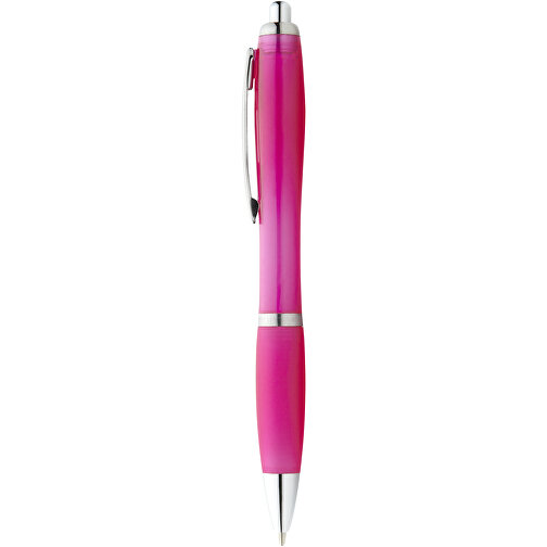 Nash Kugelschreiber Mit Farbigem Schaft Und Griff , rosa, ABS Kunststoff, 14,00cm (Länge), Bild 2