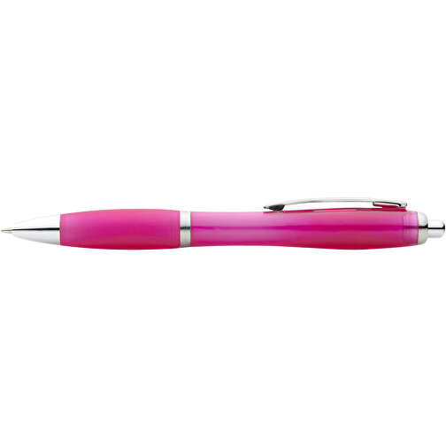 Nash Kugelschreiber Mit Farbigem Schaft Und Griff , rosa, ABS Kunststoff, 14,00cm (Länge), Bild 4