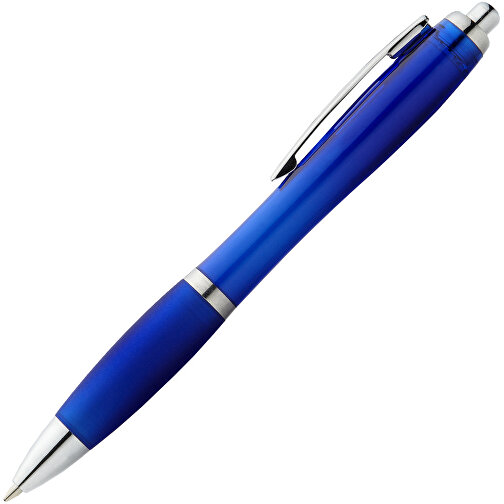 Nash Kugelschreiber Mit Farbigem Schaft Und Griff , royalblau, ABS Kunststoff, 14,00cm (Länge), Bild 3