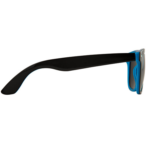 Sun Ray Sonnenbrille Mit Zweifarbigen Tönen , processblau / schwarz, PC Kunststoff, 14,50cm x 5,00cm x 15,50cm (Länge x Höhe x Breite), Bild 8
