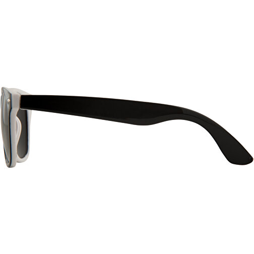 Sun Ray Sonnenbrille - Colour Pop , weiß / schwarz, PC Kunststoff, 14,50cm x 5,80cm x 15,00cm (Länge x Höhe x Breite), Bild 5