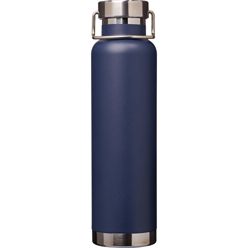 Thor 650 Ml Kupfer-Vakuum Isoliersportflasche , navy, Edelstahl, 27,20cm (Höhe), Bild 2