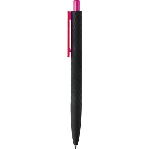 X3-Black Mit Smooth-Touch, Rosa , rosa, ABS, 14,00cm (Höhe), Bild 3