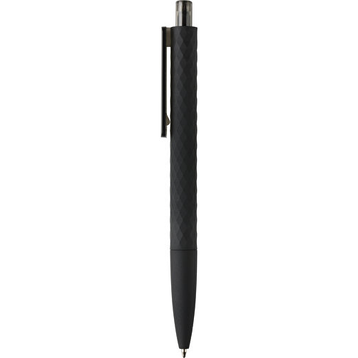 X3-Black Mit Smooth-Touch, Schwarz , schwarz, ABS, 14,00cm (Höhe), Bild 3