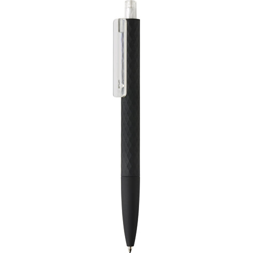 X3-Black Mit Smooth-Touch, Transparent , transparent, ABS, 14,00cm (Höhe), Bild 1
