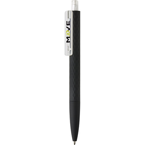 X3-Black Mit Smooth-Touch, Transparent , transparent, ABS, 14,00cm (Höhe), Bild 4