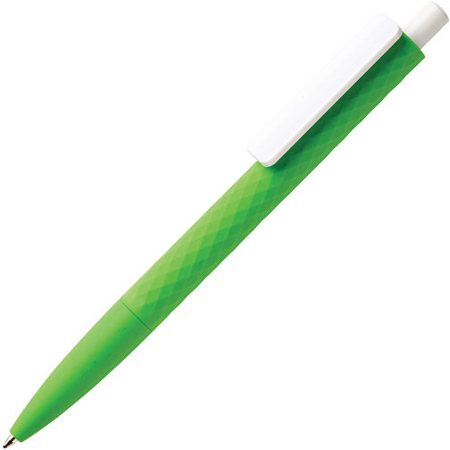 X3-Stift Mit Smooth-Touch, Grün , grün, ABS, 14,00cm (Höhe), Bild 2