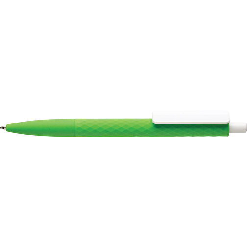 X3-Stift Mit Smooth-Touch, Grün , grün, ABS, 14,00cm (Höhe), Bild 3