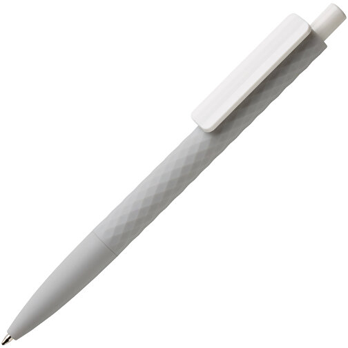 X3-Stift Mit Smooth-Touch, Grau , grau, ABS, 14,00cm (Höhe), Bild 2