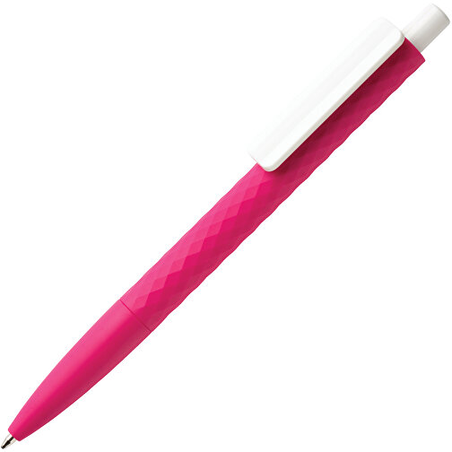 X3-Stift Mit Smooth-Touch, Rosa , rosa, ABS, 14,00cm (Höhe), Bild 2