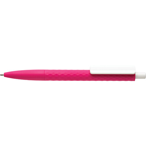 X3-Stift Mit Smooth-Touch, Rosa , rosa, ABS, 14,00cm (Höhe), Bild 3