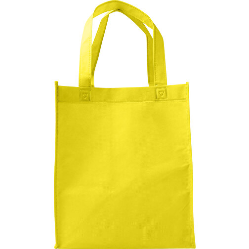 Einkaufstasche Aus Non-Woven Kira , gelb, Non-woven, 30,50cm x 21,00cm x 26,50cm (Länge x Höhe x Breite), Bild 1