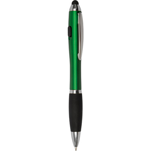 Kugelschreiber SWAY LUX , grün, Kunststoff / Metall, 14,10cm (Länge), Bild 1