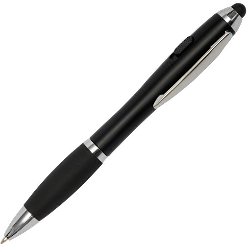 Kugelschreiber SWAY LUX , schwarz, Kunststoff / Metall, 14,10cm (Länge), Bild 2