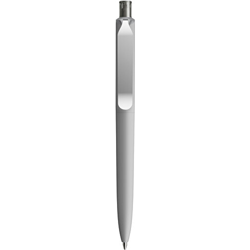 Prodir DS8 PSR Push Kugelschreiber , Prodir, delfingrau/silber, Kunststoff/Metall, 14,10cm x 1,50cm (Länge x Breite), Bild 1